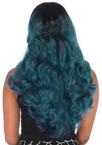 BLENDED TWO-TONE LONG WAVY WIG