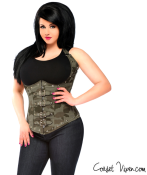 Army Corset with Buckles