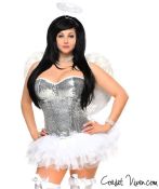 Sequin Angel Corset Costume