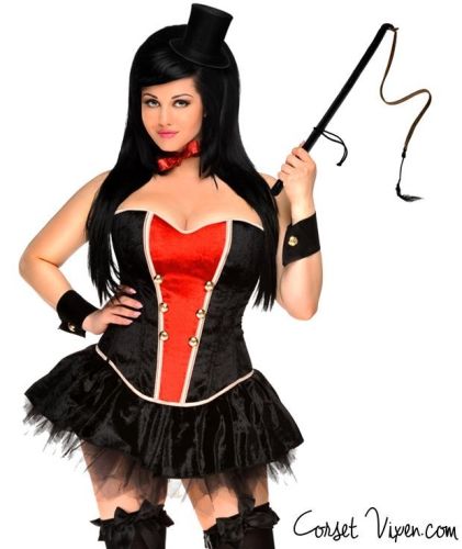 Sexy Circus Ringmaster Corset Costume