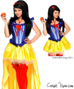 Snow White Princess Corset Costume