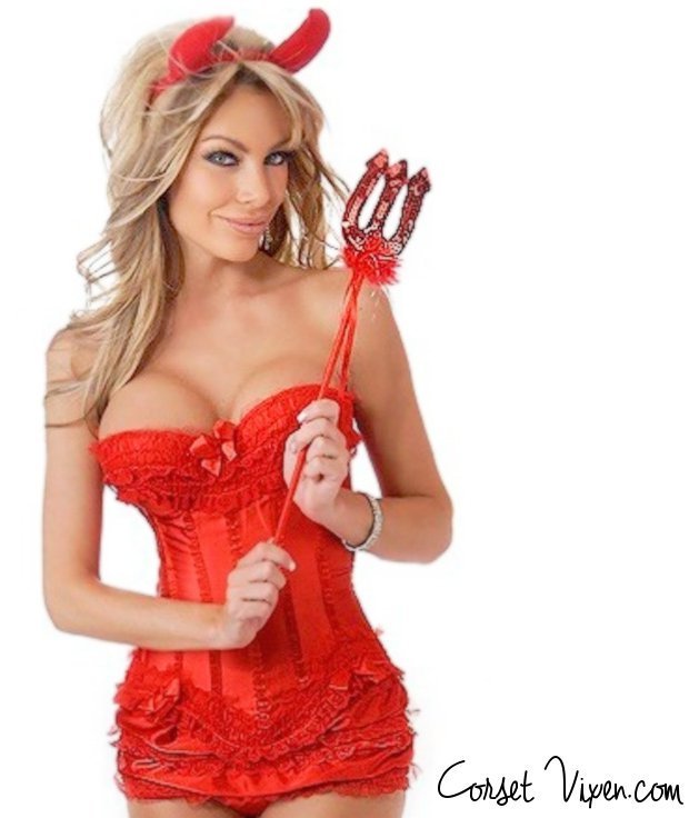 Sexy Corset Devil Costume