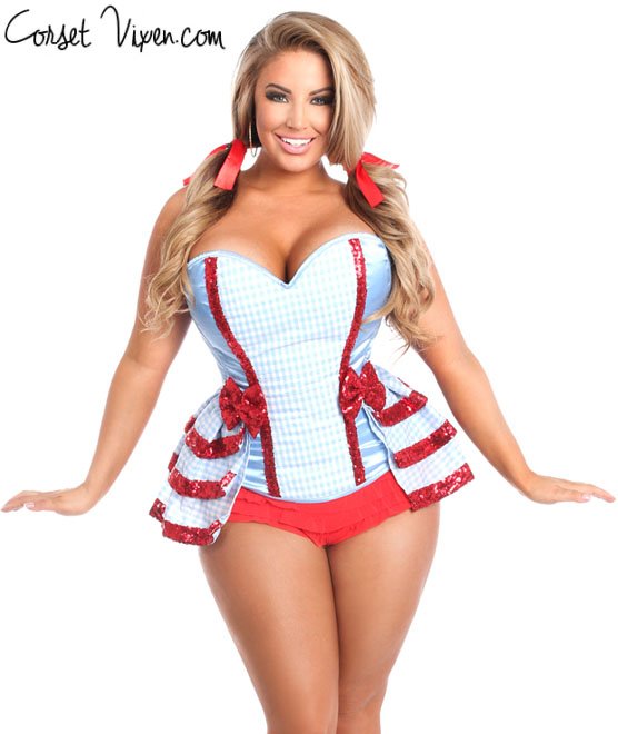 Kansas Dorothy Corset Costume