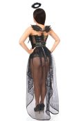 Lavish Gothic Angel Corset Costume