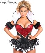 Premium Royal Queen Corset Costume