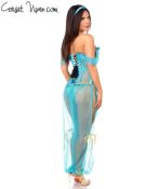 Princess Jasmine Corset Costume For Adults