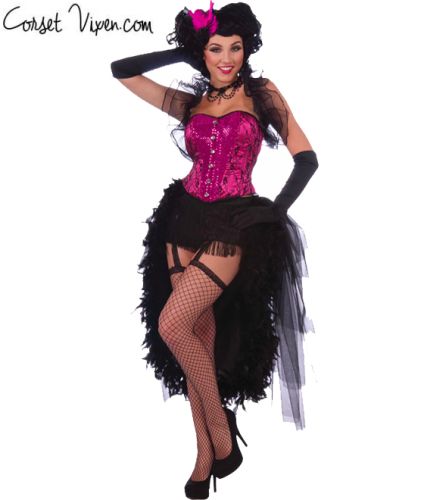 Sexy Burlesque Corset Costume