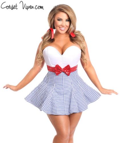 Sexy Dorothy Corset Costume