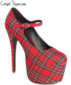 Stiletto Platform Mary Jane Shoes